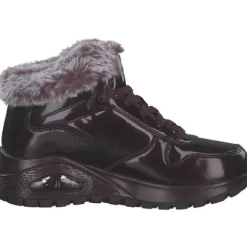 Skechers 168126-BURG UNO RUGGED, Stiefeletten, Damen, BURGUNDY