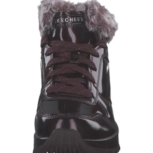 Skechers 168126-BURG UNO RUGGED, Stiefeletten, Damen, BURGUNDY