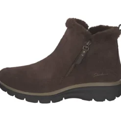 Skechers 167862-CHOC RELAXED FIT-EASY GOING, Stiefeletten, Damen, CHOCOLATE SUEDE