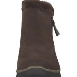 Skechers 167862-CHOC RELAXED FIT-EASY GOING, Stiefeletten, Damen, CHOCOLATE SUEDE