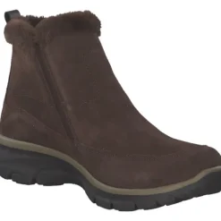 Skechers 167862-CHOC RELAXED FIT-EASY GOING, Stiefeletten, Damen, CHOCOLATE SUEDE