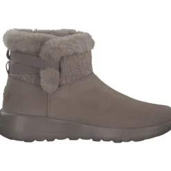 Skechers 144133-DKTP ON THE GO JOY, Stiefeletten, Damen, DARK TAUPE SUEDE