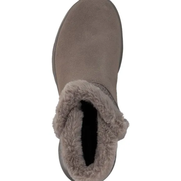 Skechers 144133-DKTP ON THE GO JOY, Stiefeletten, Damen, DARK TAUPE SUEDE