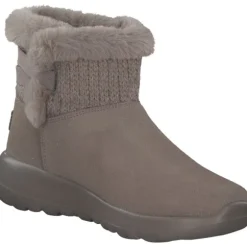 Skechers 144133-DKTP ON THE GO JOY, Stiefeletten, Damen, DARK TAUPE SUEDE