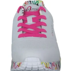 Skechers 314976L , Schnürschuhe, Damen, WEIß