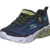 Skechers 400149L BKBL Light Storm 2.0, Slipper (Kinder), Kinder, black/blue/yellow