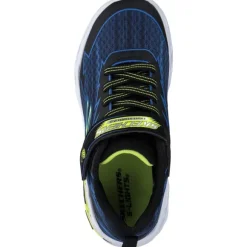 Skechers 400149L BKBL Light Storm 2.0, Slipper (Kinder), Kinder, black/blue/yellow