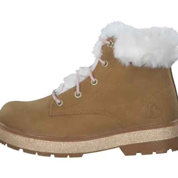 Skechers 310952L CSNT Street Glitz, Stiefel, Kinder, chestnut/gold