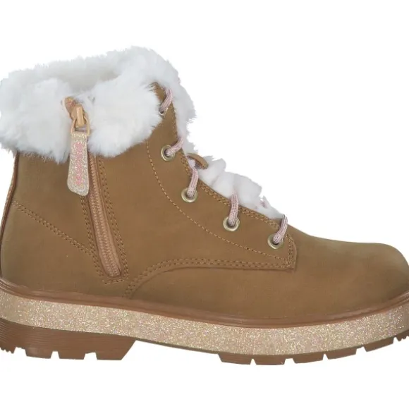 Skechers 310952L CSNT Street Glitz, Stiefel, Kinder, chestnut/gold