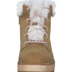 Skechers 310952L CSNT Street Glitz, Stiefel, Kinder, chestnut/gold