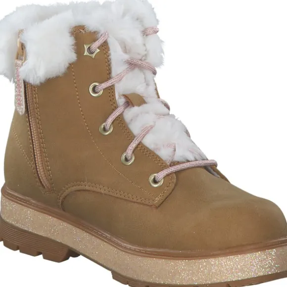 Skechers 310952L CSNT Street Glitz, Stiefel, Kinder, chestnut/gold