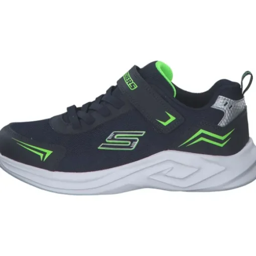 Skechers 403609L NVLM Mazematics, Slipper (Kinder), Kinder, navy/lime