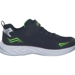 Skechers 403609L NVLM Mazematics, Slipper (Kinder), Kinder, navy/lime