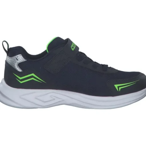 Skechers 403609L NVLM Mazematics, Slipper (Kinder), Kinder, navy/lime