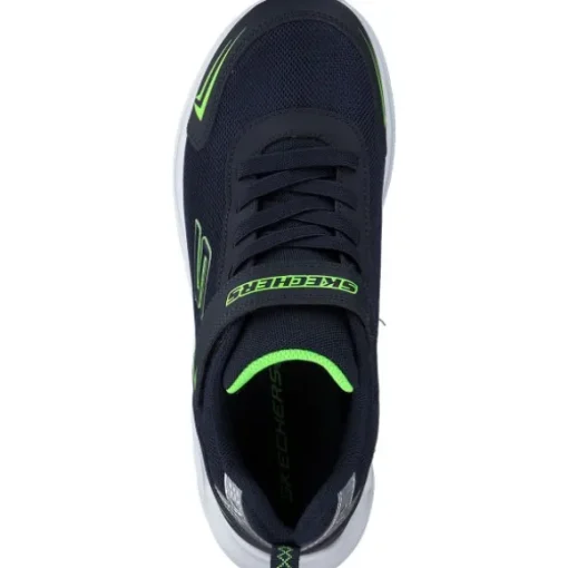 Skechers 403609L NVLM Mazematics, Slipper (Kinder), Kinder, navy/lime