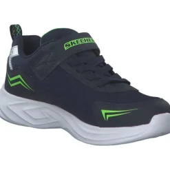 Skechers 403609L NVLM Mazematics, Slipper (Kinder), Kinder, navy/lime