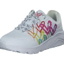 Skechers 314061L, Schnürschuhe, Damen, WEIß