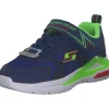 Skechers 401660L, Sneakers Low, Kinder, navy/lime/red