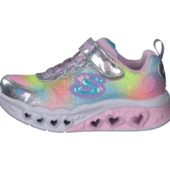 Skechers 302315L, Sneakers Low, Kinder, silver Mesh/multi