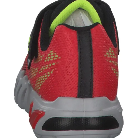 Skechers 400137L, Sneakers Low, Kinder, red/black/yellow