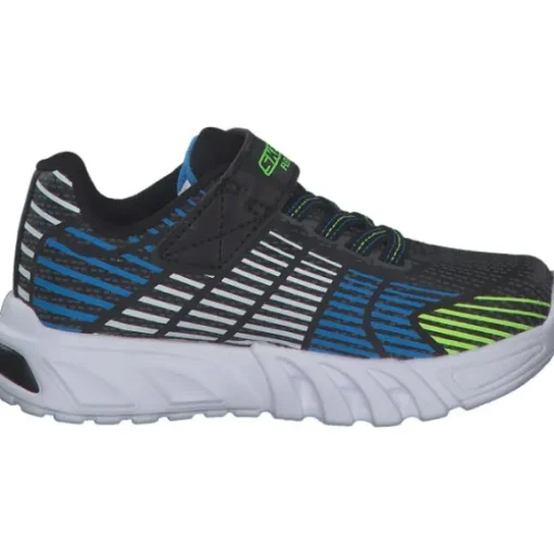 Skechers 400135L, Sneakers Low, Kinder, Schwarz/Blau/Grün