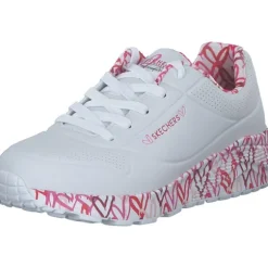 Skechers 314976L WRPK 314976L, Schnürschuhe, Kinder, Weiß (White)
