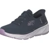 Skechers 150470-NVLV EDGERIDE, Schnürschuhe, Damen, NAVY / LAVENDER TRIM
