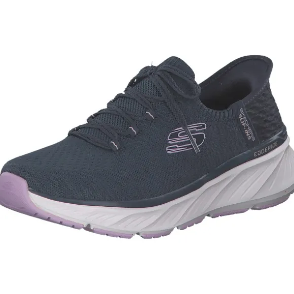 Skechers 150470-NVLV EDGERIDE, Schnürschuhe, Damen, NAVY / LAVENDER TRIM