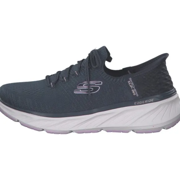 Skechers 150470-NVLV EDGERIDE, Schnürschuhe, Damen, NAVY / LAVENDER TRIM