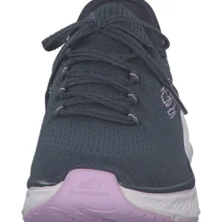 Skechers 150470-NVLV EDGERIDE, Schnürschuhe, Damen, NAVY / LAVENDER TRIM