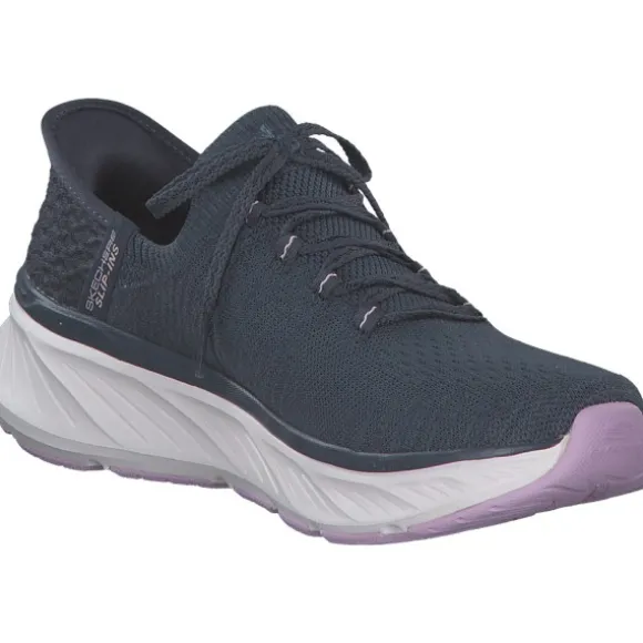 Skechers 150470-NVLV EDGERIDE, Schnürschuhe, Damen, NAVY / LAVENDER TRIM