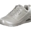 Skechers 177104-OFWT UNO-GALACTIC GAL, Schnürschuhe, Damen, White/Offwhite