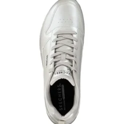 Skechers 177104-OFWT UNO-GALACTIC GAL, Schnürschuhe, Damen, White/Offwhite