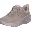 Skechers 150108-TPOR D'LUX WALKER2.0-AUTUMN SUN, Schnürschuhe, Damen, Beige