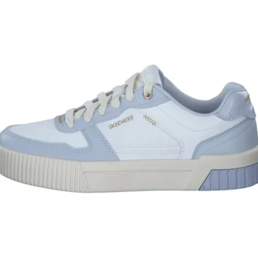 Skechers 185098-WBL JADE-BEST IN CLASS, Schnürschuhe, Damen, WHITE BLUE TRIM