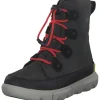 Sorel Explorer Lace WP 2020621, Winterstiefel, Kinder, Jet black