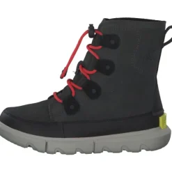 Sorel Explorer Lace WP 2020621, Winterstiefel, Kinder, Jet black