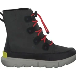 Sorel Explorer Lace WP 2020621, Winterstiefel, Kinder, Jet black