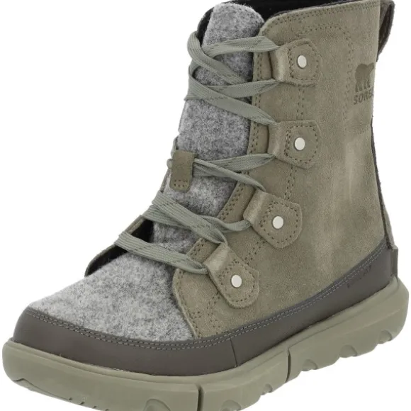 Sorel Explorer Next Joan WP 2068791, Schnürstiefel, Damen, Grün (alpine Tundra)
