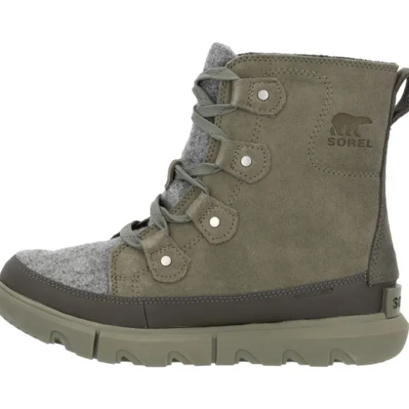 Sorel Explorer Next Joan WP 2068791, Schnürstiefel, Damen, Grün (alpine Tundra)