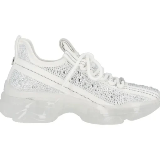Steve Madden Maxima SM11001807, Schnürschuhe, Damen, Weiß