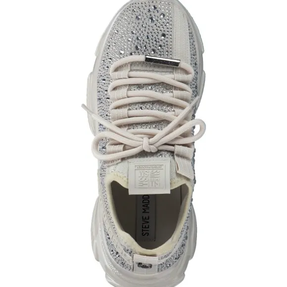 Steve Madden Maxima SM11001807, Schnürschuhe, Damen, SILVER COIN