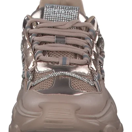 Steve Madden Miracles SM11002303, Schnürschuhe, Damen, Beige