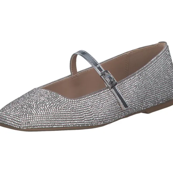 Steve Madden SM11003245-998 Ezri R, Ballerinas, Damen, silver rhinestones