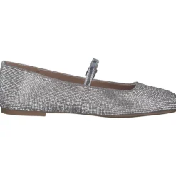 Steve Madden SM11003245-998 Ezri R, Ballerinas, Damen, silver rhinestones