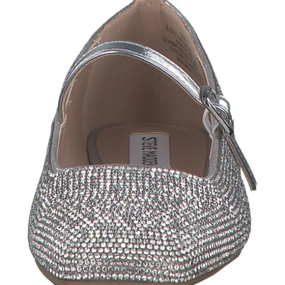 Steve Madden SM11003245-998 Ezri R, Ballerinas, Damen, silver rhinestones