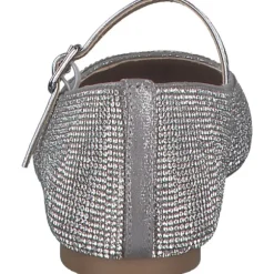 Steve Madden SM11003245-998 Ezri R, Ballerinas, Damen, silver rhinestones