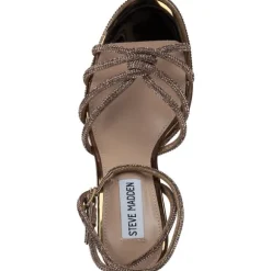 Steve Madden SM11003078-567 KAILYN-R, Plateau-Sandaletten, Damen, bronze