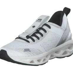 Steve Madden SM11003055-196 Surge 1, Schnürschuhe, Damen, white/silver