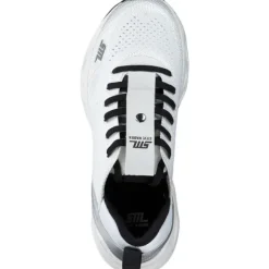 Steve Madden SM11003055-196 Surge 1, Schnürschuhe, Damen, white/silver